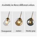 NordicGlow Glass Pendant Light.