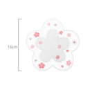 Pink Flower Silicone Coasters Kawaii Sakura Style Coasters for Coffee Tea Insulating Mat.