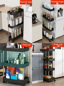 SlideRack™ – Slim Rolling Storage Organizer.