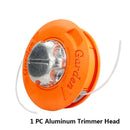 CMCP M10 Aluminum Nylon Brush Mower Bump Spool Grass Trimmer 2 Lines Cutter Head Thread Line String Saw Gasoline Brush Cutter.
