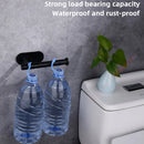 Adhesive Toilet Paper Roll Holder Organizer Wall Mount Storage Stand Bathroom No-Drill Tissue Towel Dispenser Stainless.