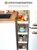 SlideRack™ – Slim Rolling Storage Organizer.