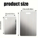 Premium Stainless Steel Cutting Board.