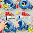 Electric Automatic Peeling Machine - Fruit Peel Remover, Fruit Preparation Tool, Effortless Peeling.