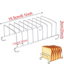🔥Air Fryer Baking Rack Metal Square/Round/Rectangle Oven Grill Racks.