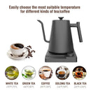 TERLEIA Electric Kettle – Compact Stainless Steel Design.
