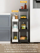SlideRack™ – Slim Rolling Storage Organizer.