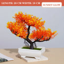 Artificial Plants Bonsai Small Tree Simulation Pot Plants Fake Flowers Table Potted Ornaments for Hotel Garden Home Decor planta.