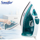 Portable Electric Steam Iron for Clothes, Adjustable with Ceramic Base by Sonifer.