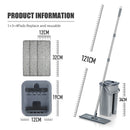 FlexiClean™ – 360° Triangle Microfiber Mop.