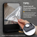 TAILI Shower Mirror Fogless for Shaving with Razor Holder, Fog Free Mirror Shower Suction Rust-Proof Removable Bathroom Mirror.
