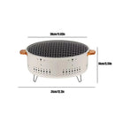 RoundFire Portable Charcoal Grill.