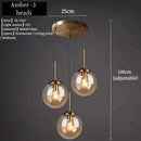 NordicGlow Glass Pendant Light.