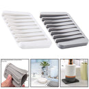High-Quality Innovative Self-Draining Silicone Soap Holder, Protective and Non-Slip.