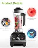 BioloMix 3HP 2200W Heavy Duty Grade Timer Blender Mixer.
