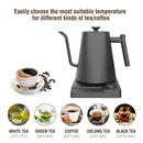 TERLEIA Electric Kettle – Compact Stainless Steel Design.