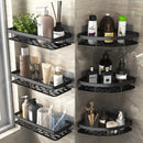 Rectangular Corner Shelf for Wall Mounting, Bathroom Shelf, Towel Rack, Shower Shampoo Holder, No-Drill Shelf.