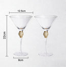 2pcs Light Luxury High-end Crystal Cup Red Wine Glass Set Tall Glass Party Wine Glass Glasses DrinkingGlasses for ChampagneFlute.