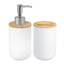 Bathroom Set Hands Soap Dispenser Toothbrush Holder and Soap Box Bathroom Decor Toiletries Holder for Bath Accessories.