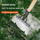 30cm Metal Weed Cleaning Shovel Stainless Steel Cleaning Shovel for Moss Multifunctional Outdoor Garden Shovel Farm Weeding Tool.