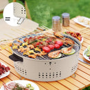 RoundFire Portable Charcoal Grill.