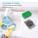High-Quality Innovative Self-Draining Silicone Soap Holder, Protective and Non-Slip.