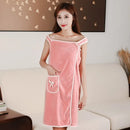 Womens Bath Towels Girls Wearable 140*85Cm Fast Drying Bathing Beach Spa Bathrobes Wash Clothing, Shower Bath And Gym Towel.