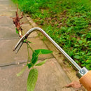 Manual Weeding Machine Set: Mower Sickle + Road Crack Weeding Tool + Garden Hand Shovel - Heavy Duty Carbon Steel for Outdoor.