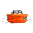 CMCP M10 Aluminum Nylon Brush Mower Bump Spool Grass Trimmer 2 Lines Cutter Head Thread Line String Saw Gasoline Brush Cutter.