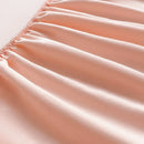 Soft Cotton Fitted Bed Sheet with Elastic Band Solid Color Mattress Cover for Single Double King Queen Bed 140/150/160/180/200.