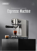 Semi Automatic Espresso Coffee Machine Temperature Adjustable Cold/Hot.
