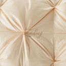High Grade 100% White Goose Down Quilt Winter Warm Feather Duvet Queen King Cozy Lightweight 3D Bread Comforter Pinch Pleated.