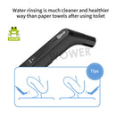 Portable Electric Bidet Rechargeable Shataf Hand Bidet Butt Sprayer for Personal Hygiene Cleaning Travel Camping Bidet.
