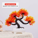 Artificial Plants Bonsai Small Tree Simulation Pot Plants Fake Flowers Table Potted Ornaments for Hotel Garden Home Decor planta.