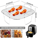 🔥Multifunctional Roasting Rack Compatible Airfryer.