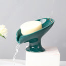 New 1 ceramic Leay shower soap holder, bathroom and kitchen supplies shape box, drain hole tray, storage board.