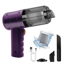 Portable Compressed Air Vacuum Cleaner 15000PA Cordless, High Power, for Car and Home.