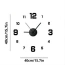 Nfinity DIY Frameless Wall Clock.