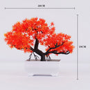 Artificial Plants Bonsai Small Tree Simulation Pot Plants Fake Flowers Table Potted Ornaments for Hotel Garden Home Decor planta.