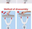 Self-Draining Squeeze Sponge Mop – Easy Floor Cleaning.