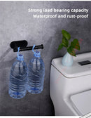 Adhesive Toilet Paper Roll Holder Organizer Wall Mount Storage Stand Bathroom No-Drill Tissue Towel Dispenser Stainless.