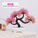 Artificial Plants Bonsai Small Tree Simulation Pot Plants Fake Flowers Table Potted Ornaments for Hotel Garden Home Decor planta.