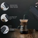 TERLEIA Electric Kettle – Compact Stainless Steel Design.