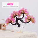 Artificial Plants Bonsai Small Tree Simulation Pot Plants Fake Flowers Table Potted Ornaments for Hotel Garden Home Decor planta.