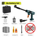 NEWBENY 200Bar Brushless High Pressure Car Washer Gun 6 IN 1 Electric Garden Washing Water Wash Spray Gun For Makita Battery Pin.