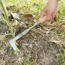 Manual Weeding Machine Set: Mower Sickle + Road Crack Weeding Tool + Garden Hand Shovel - Heavy Duty Carbon Steel for Outdoor.