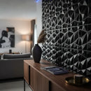20PCS 3D Wall Panels 30x30cm Indoor Wall Decoration for Living Room Bedroom Hotel Office Mural.