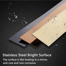 5/10 Meter Gold Wall Sticker, Smooth Stainless Steel Strip, Self-Adhesive, Decorative Mirrors for Living Room, Luxe Wall Edge Strip.