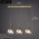 NordicGlow Glass Pendant Light.