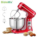 BioloMix Industrial Kitchen Mixer, Quiet, 6 Speeds, 1200 W, 6 L, Super Powerful.